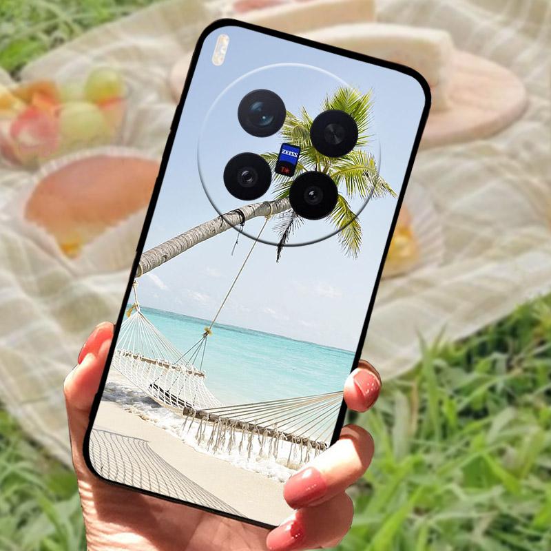 Чехол для VIVO X300 Pro 5G X300Pro V2502A Противоударный Силиконовый Мягкий ТПУ Задняя Крышка Для Телефона VIVO X 300 Pro Чехол Fundas