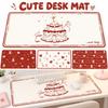Large Size Keyboard Mice Mat Cartoon Pattern Computer Desk Protector New Rubber Mouse Pad  Office
