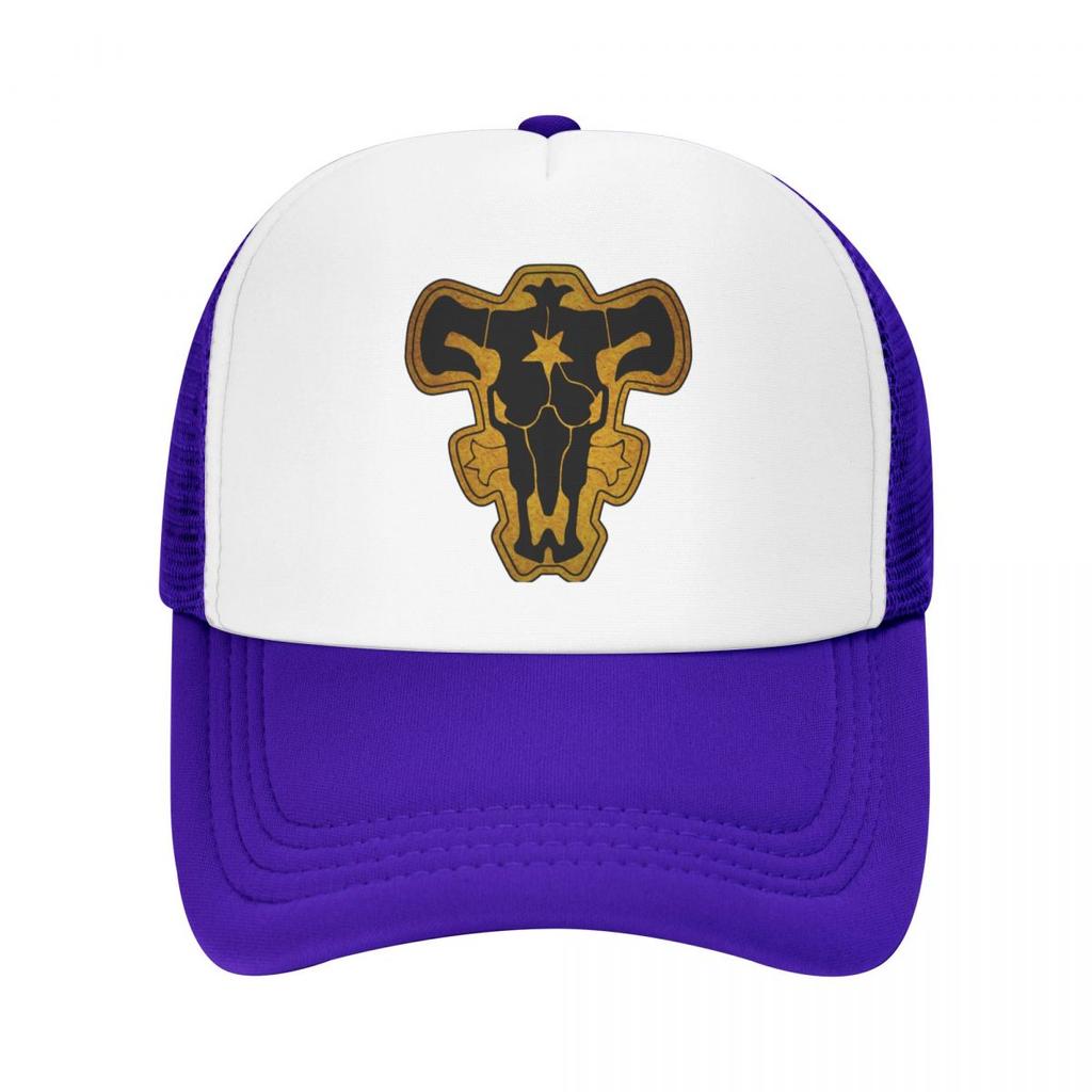 Бейсбольная кепка с логотипом Black Bull Squad, регулируемая защита от солнца в стиле аниме, манга, черный клевер, шляпа дальнобойщика, весенние кепки Snapback