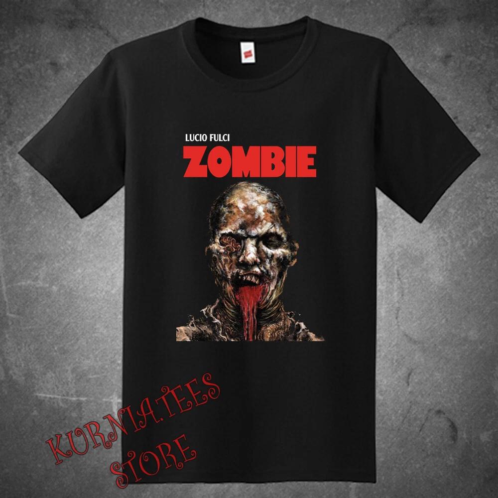 Men's and Women's T-shirts Zombie Lucio Fulci Horror Movie