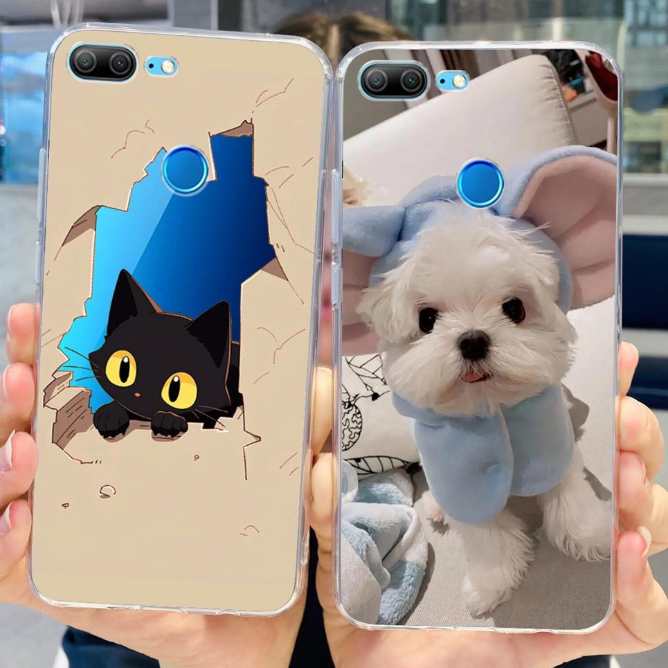 For Huawei Honor 9 Lite 9X Lite Honor9X 9X Pro Case Back Cover Cartoon Cool Style Animals Girly Soft TPU Silicone Clear Bumper