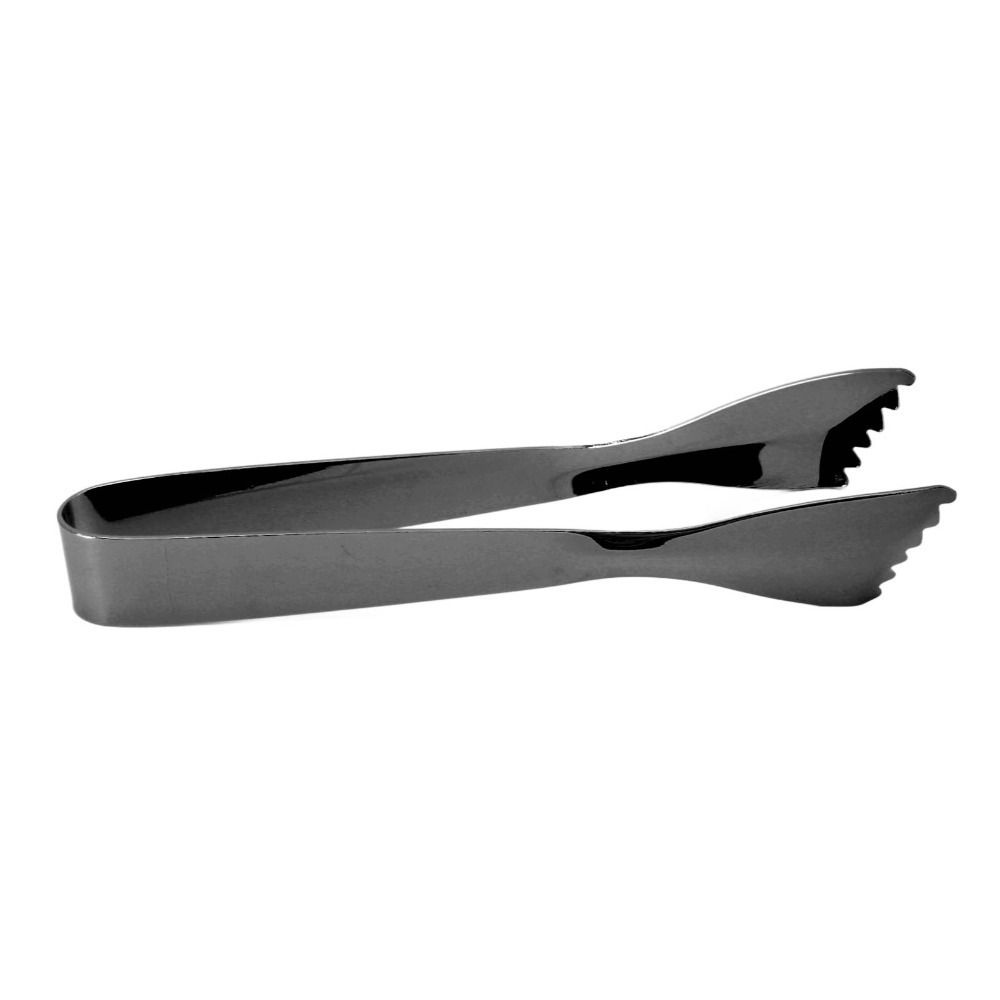 Thicken Design Ice Tongs Silver Black Kitchen Serving Tongs Sugar Tongs Home Kitchen Coffee Bar
