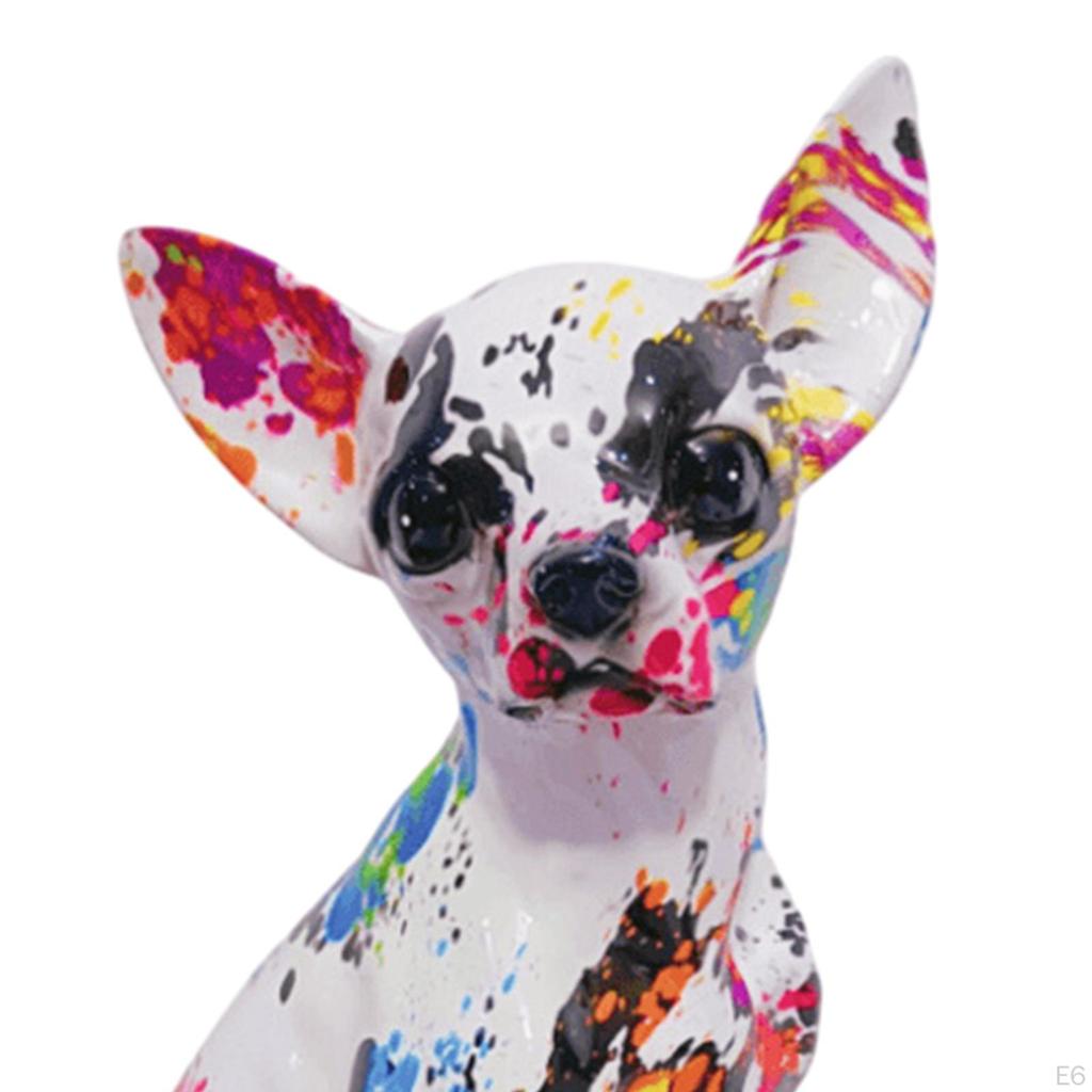 Chihuahua Sculpture: Playful Canine Art Piece for Living Space