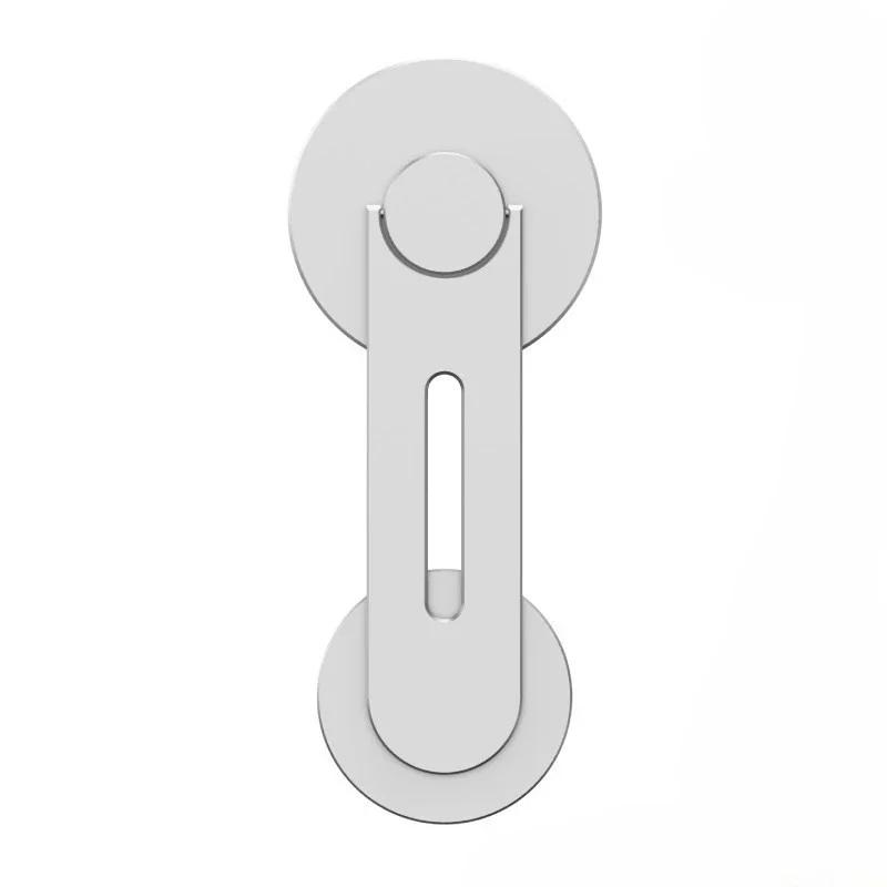 Самоклеящаяся Магнитная Тонкая Подставка для Телефона с Вращением на 180° Магнитная Подставка для Подвешивания Экрана Ноутбука Для Magsafe iPhone 16 15 14 13 12