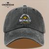 Кепка-бейсболка Винтажная Королевского Клуба Монако Регулируемая Snapback Легкая Унисекс Шляпа для Рыбалки на Открытом Воздухе Пляжа Барбекю