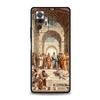 Чехол для телефона с картиной эпохи Возрождения для Xiaomi Redmi Note 14 13 5G 10 11 12 Pro Plus 4G 14C 13C 12C 10C Черный чехол