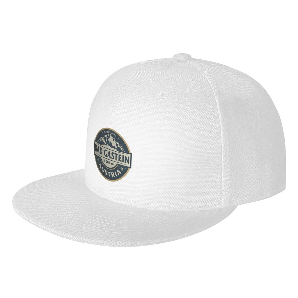 Fashion Bad Gastein Austria Flat Brim Sun Hat Unisex Style Caps