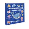 Mini Watercolor Painting Book Montessori toy Gouache Graffiti Book Filling Color Book  Toddler