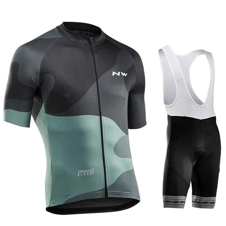 New NW Cycling Suit Men's Summer Mountain Road Racing Suit Breathable Outdoor Riding Equipment