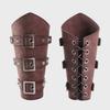 Medieval Retro Embossed Sword Belt Pouch Viking Style Arm Guards Knight Costume Cosplay Anime Accessories