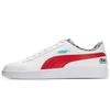 Smash V2 Me Happy - White Red Unisex Sneakers High-Risk-Red Blue-Atoll Black 386396-01