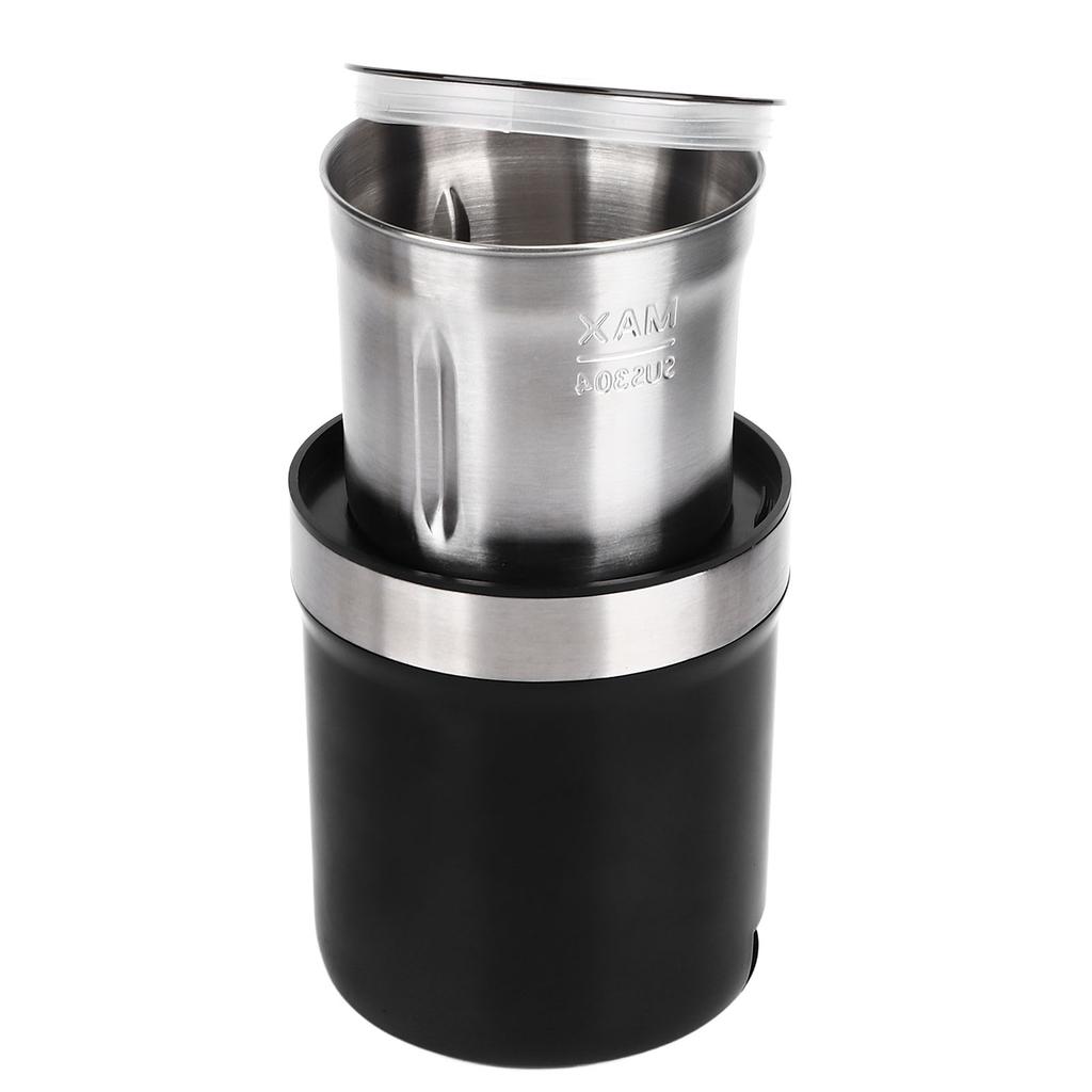 120g Coffee Grinder Transparent Fine Grind Electric Coffee Grinder 60Hz Stainless Steel Bean Grinder