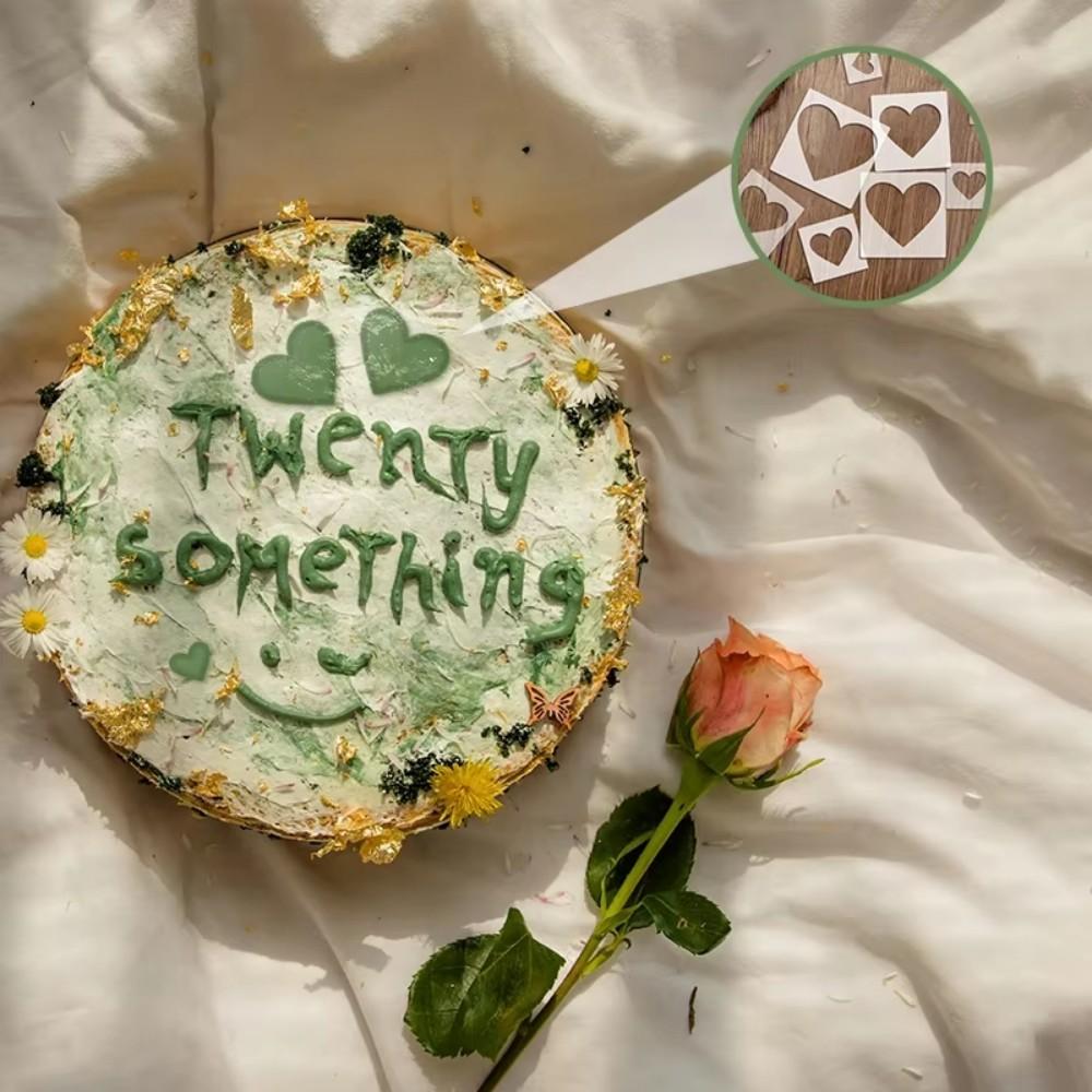 8 шт. Трафареты для рисования в форме сердца DIY Распыление Краска Полые Трафареты для рисования на стенах Инструменты для рисования Формы для изготовления скрапбукинга