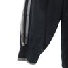 Adidas Training Track Jacket L Black Jersey 3 Lines Men's Used