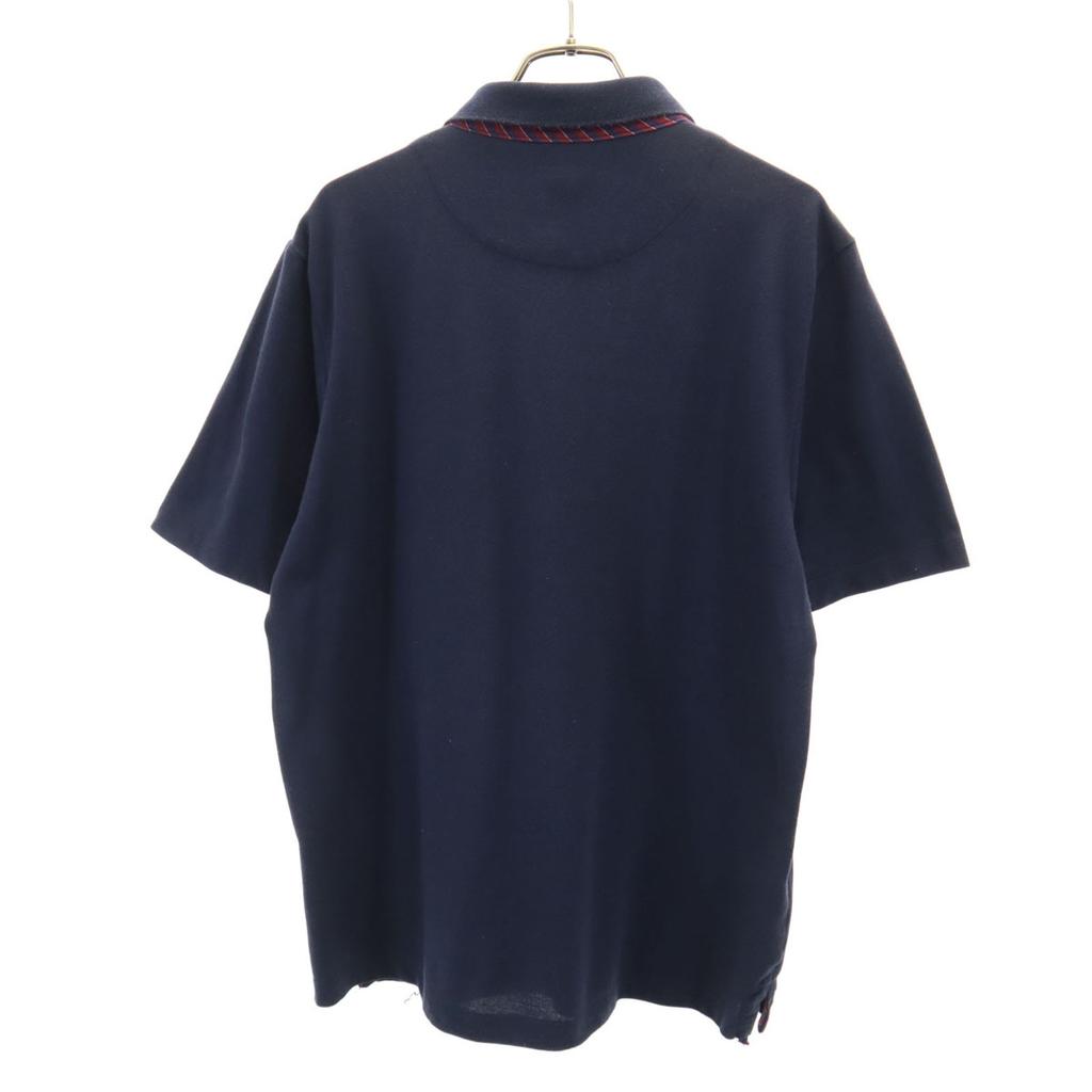 McGregor Поло с коротким рукавом L Темно-синий Мужской Б/У