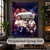 Personalized Wall Tapestry,Jude Bellingham Custom Text, Soft Fabric Wall Art For Indoor Decoration