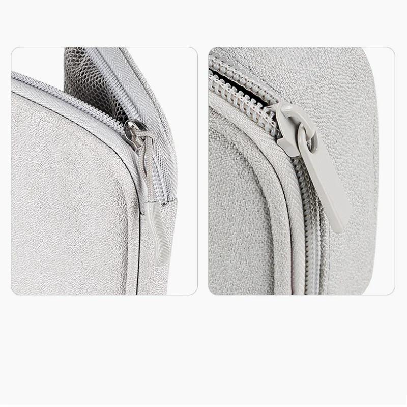 1PC Portable Cable Organizer Waterproof Storage Bag for Power Bank Digital Cable Case Earphone Oxford Cloth Earphone Holder Case