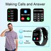 Новые спортивные умные часы для мужчин HD Bluetooth-звонки Фитнес-трекер Пульс IP68 Водонепроницаемые Умные часы для мужчин и женщин iOS Android