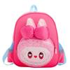 Очаровательный мультяшный рюкзак для детей из дышащего материала и легкой конструкции фиолетового, розового и синего цветов