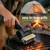 Stainless Steel Electric Grill Brush Portable Roller Grill Cleaner Brush  Outdoor Cooking
