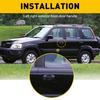 Для Honda CRV 1997-2001 Наружная ручка двери Передняя сторона водителя и пассажира Черная