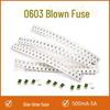 0603 SMD одноразовый предохранитель, 1A-5A, 32V-125V