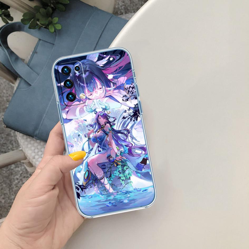 LO48 Genshin Impact Фурина Этер Чехол для LG K22 K30 K40 K40S K41 K42 K50 K50S K51 K51S K52 K61 K62 K71 K92 Q60 Q61 V40 V50 V60