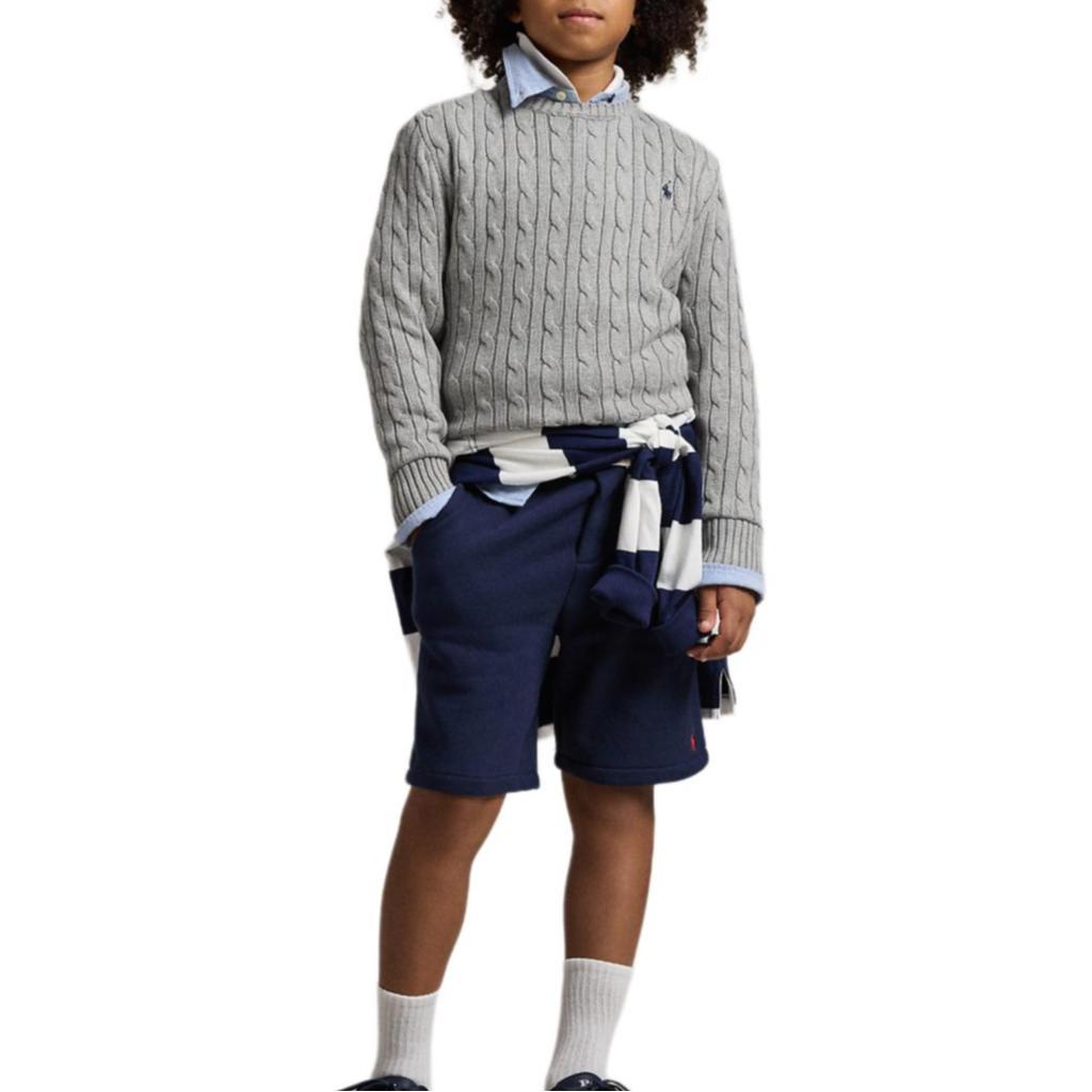 Polo Ralph Lauren Свитер детский с длинным рукавом и круглым вырезом, с манжетами в рубчик CWPOSWEY6820334-250