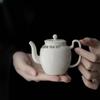140 мл Японский стиль Пепел травы Дзен Чайник Ручная работа Керамический Ретро Чайник самовар