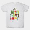 T Shirt Women Merry Christmas Harajuku Print Kawaii Tshirt Summer Short Sleeve Female T-Shirt Top Tee