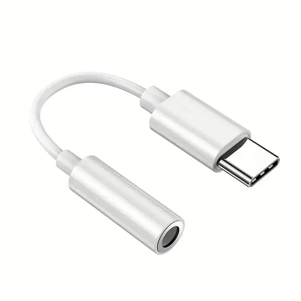 Аудиокабель USB Type C на 3,5 мм, адаптер AUX для наушников, USB C - AUX аудиоконвертер для iPhone Samsung Huawei Xiomi