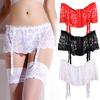 Женское сексуальное кружевное нижнее белье до бедра с подвязками и подвязками