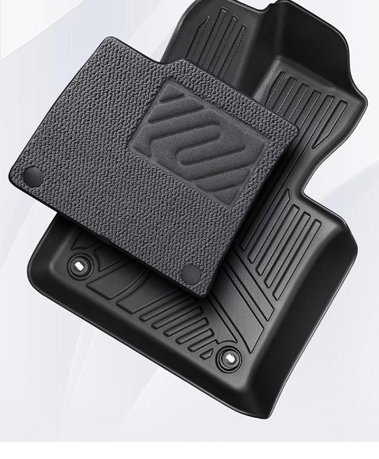 Коврики в салон автомобиля XPeng P7 22-25 (P7i/P7+) Полузакрытые ТПЭ Pro Max Коврики «Звездное небо» в стиле легкой роскоши