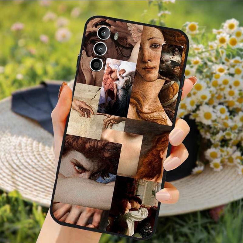 Phone Case for Motorola Edge 50 40 Pro 40 30 Ultra Neo G Power G Stylus G Play E32 E20 E40 Art Paint