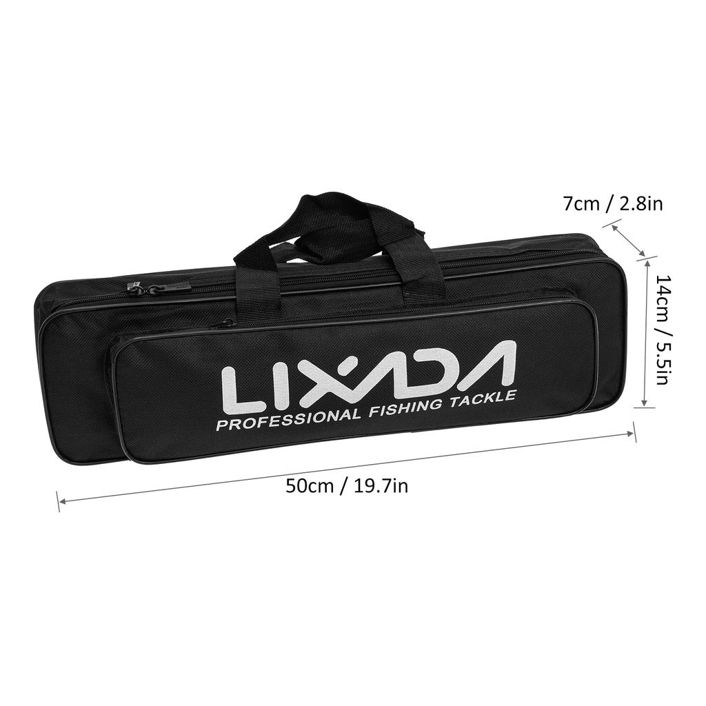 Lixada Полный комплект катушки для зимней удочки с лопаткой для скиммера и сумкой для переноски приманок