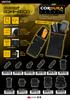 Сумка Takagi Nail 34 x 11 x из легкой и прочной ткани, 4 кармана, черная, 35,5 см, полиэстер,