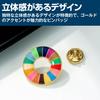 Значок HAMILO SDG, Штаб-квартира ООН, для курток и сумок, Прибл.. 25мм (Набор из 10)