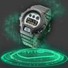 [Casio] Часы G-ShockHIDDEN GLOW Series DW-6900HD-8JF мужские серые
