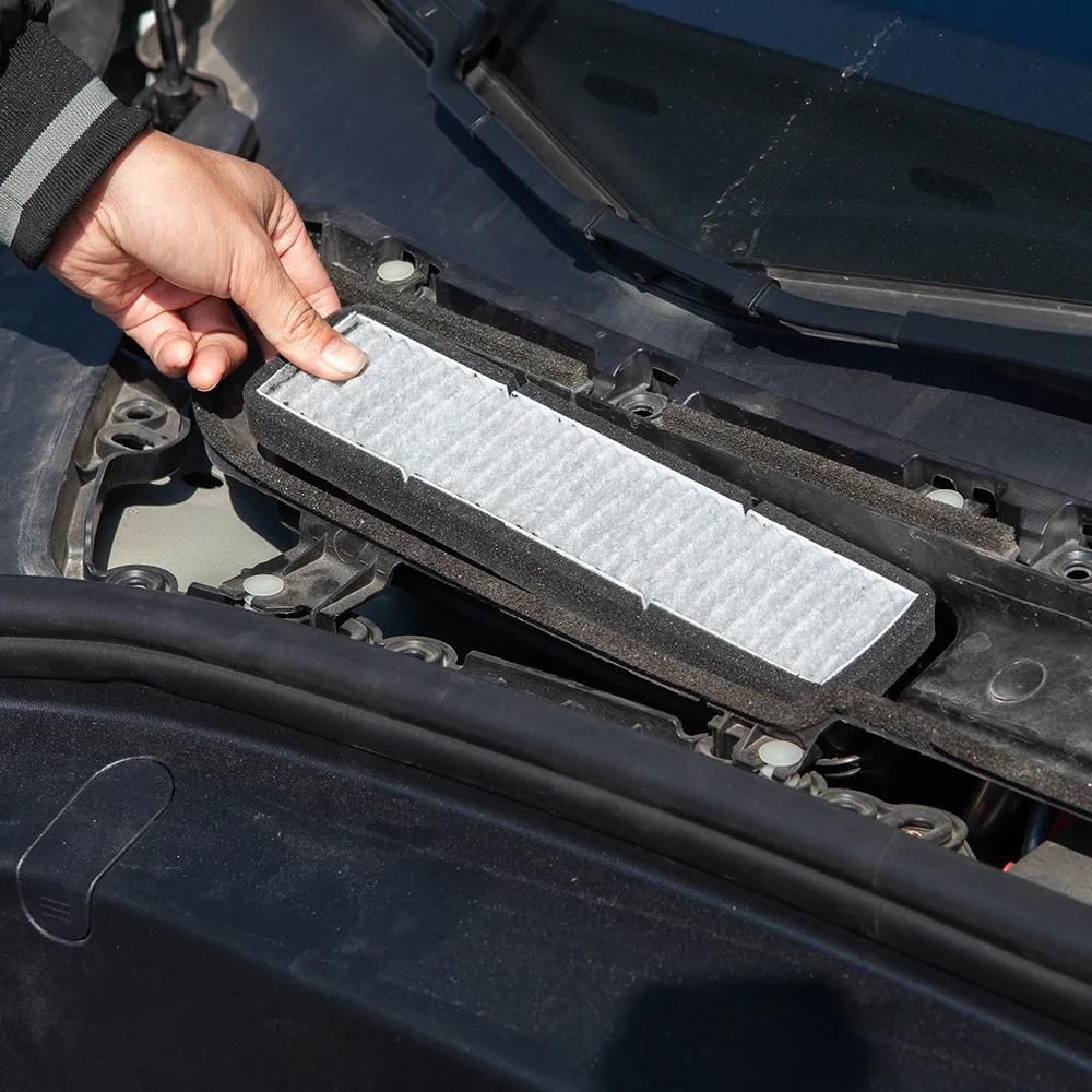 Автомобильный воздушный поток вентиляционная крышка отделка авто для Tesla Model 3 аксессуары антиблокировочная модель 3 защита воздухозаборника модель три фильтра