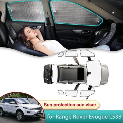 Полная солнцезащитная шторка для автомобиля Land Rover Range Rover Evoque L538 2012 2013 2014 2015 2016 2017 2018 Аксессуары Солнцезащитная шторка Лобовое стекло