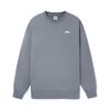 Li Ning Plain Logo Loose Fit Crew Neck Long Sleeve Sweatshirt Unisex Sweatshirt Gray AWDTC19-2