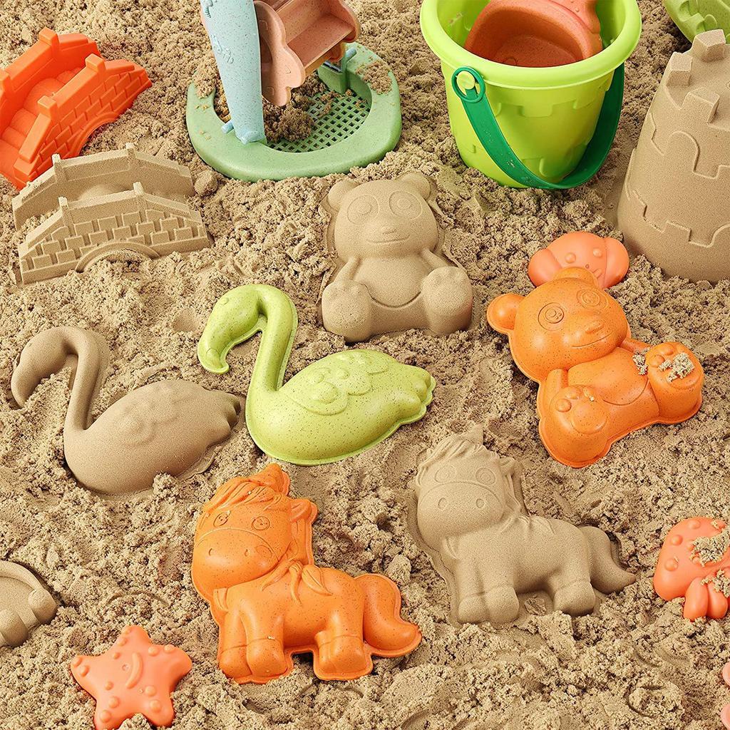 Летний детский пляжный набор: Водные игры Машинка и Песочные инструменты