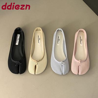 Мода Мода Сетка Женские Балетки Слипоны Летняя Весенняя Женская Дышащая Обувь Мелкие Роскошные Женские Балетки Обувь