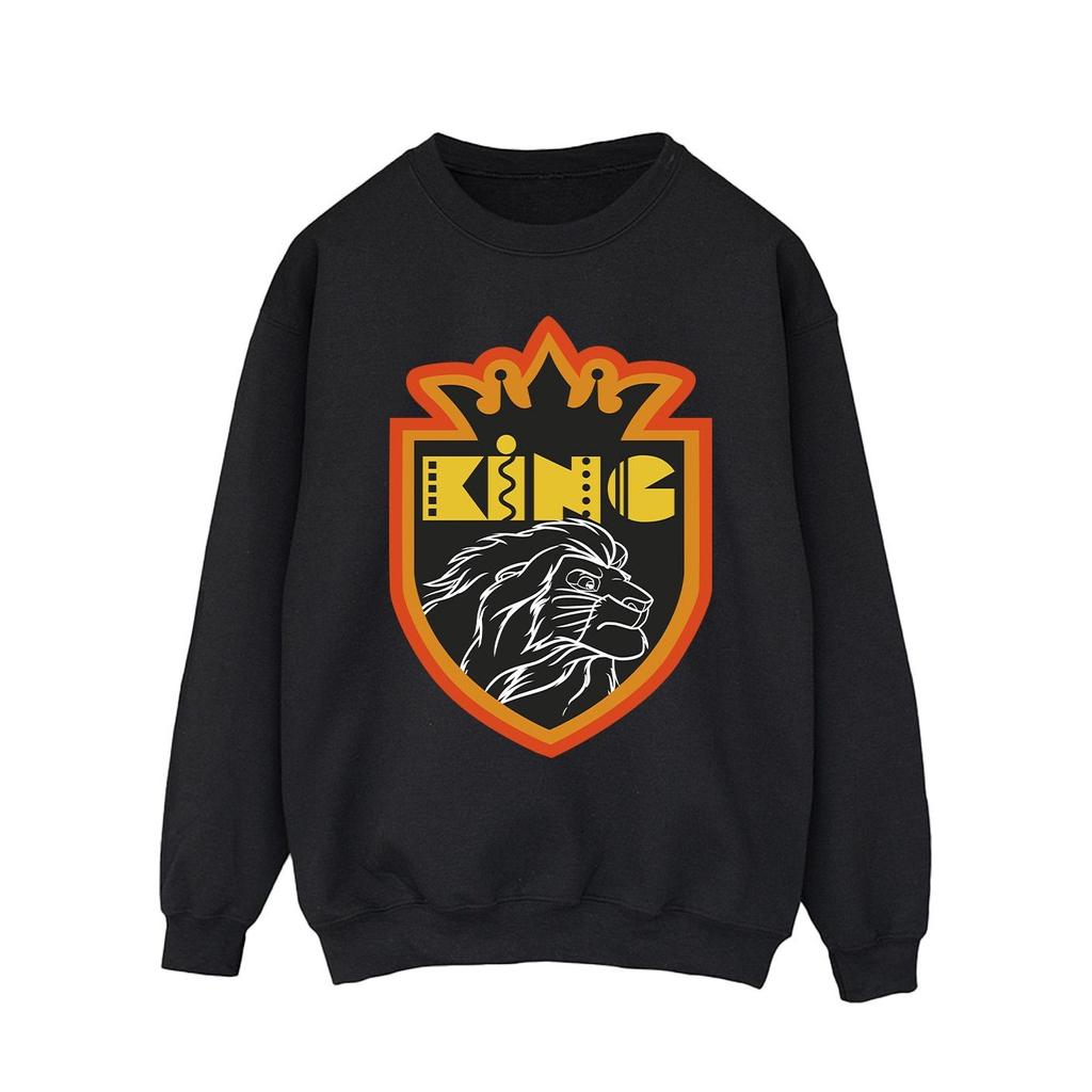 Disney Mens The Lion King Crest Sweatshirt