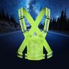 Elastic Cycling Reflective Vest with Phone Pouch Motorcycle Riding Waistcoat  Cycling