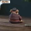 Исинская Цзыша Капибара Восемь Заповедей Укун Подставка для благовоний Чайный питомец Элегантная чайная скульптура Чайная фигурка Игрушки для игры Чайная статуэтка Ремесло