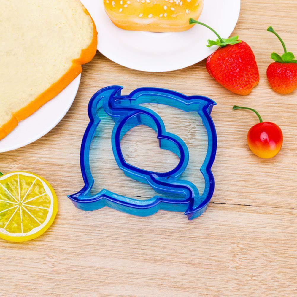 Roamtic Fashion Kitchen Toast Bread Star Sandwich Cutter Cake DIY Shape Dolphin Butterfly Maker Mold