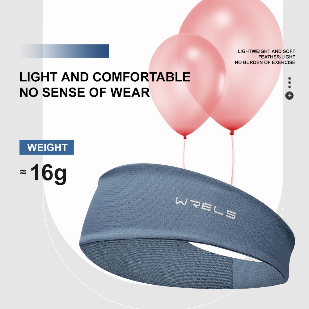 Running Head Band Breathable Sweat Absorb Band Women Men Elastic Lightweight Cycling Hair Bands Quick Dry Fitness Yoga Hair Band