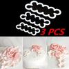 3Pcs/Set Flower Cake Molds Rose Flower Fondant Cutter Cake Decorating Tools Molds Sugarcraft Biscuit