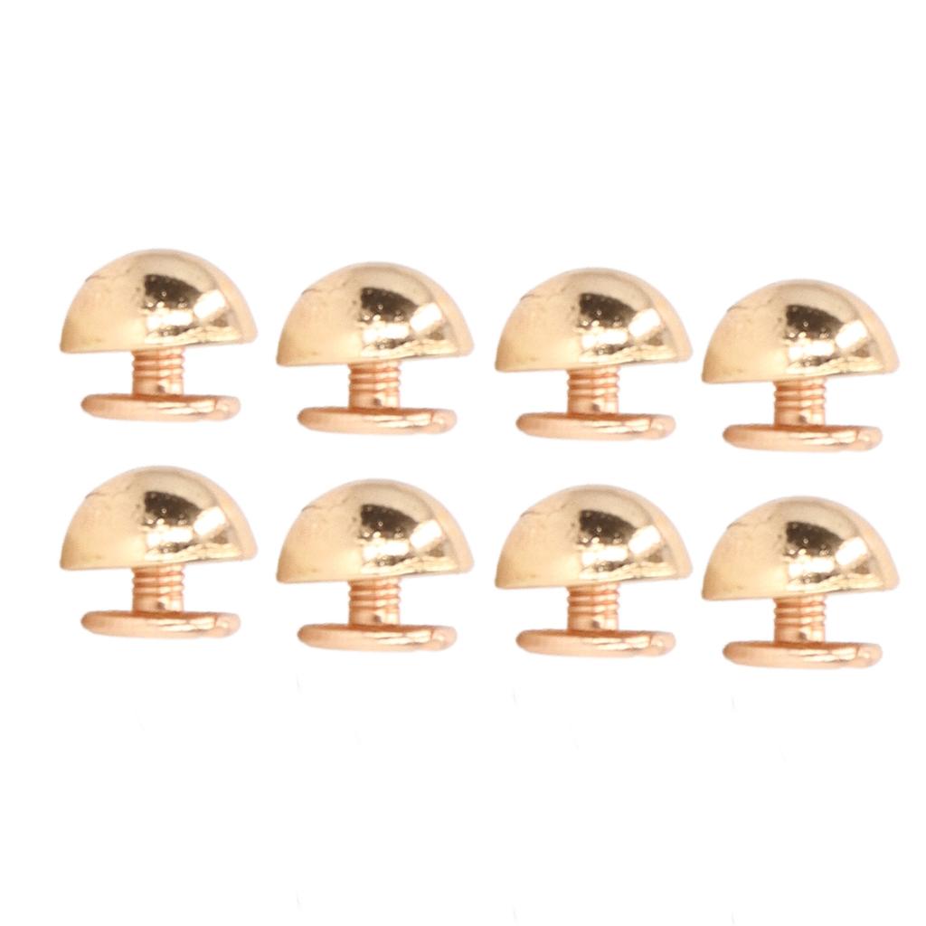 10 мм 100 комплектов грибовидных заклепок с полукруглой головкой, гальванизированные сплавные грибовидные заклепки